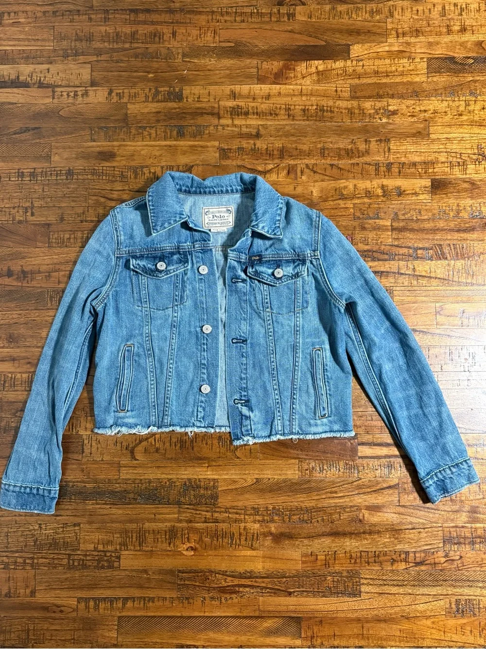 Kids Polo Ralph Lauren Light Blue Denim Jean Jacket